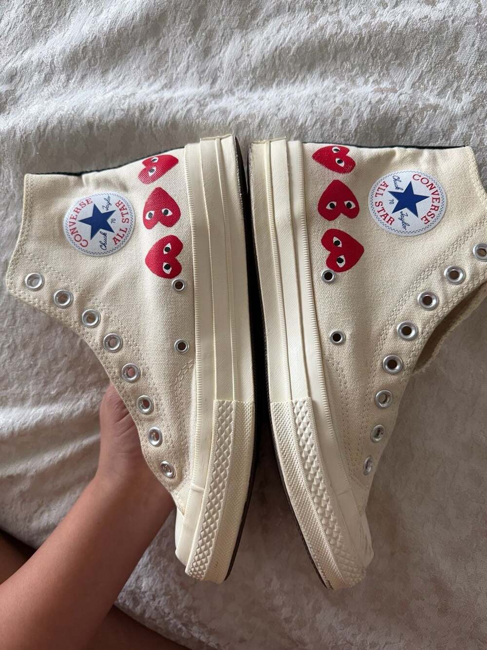Converse Comme Des Garcons Play Chuck Taylor 70 Hi Size Men's 8